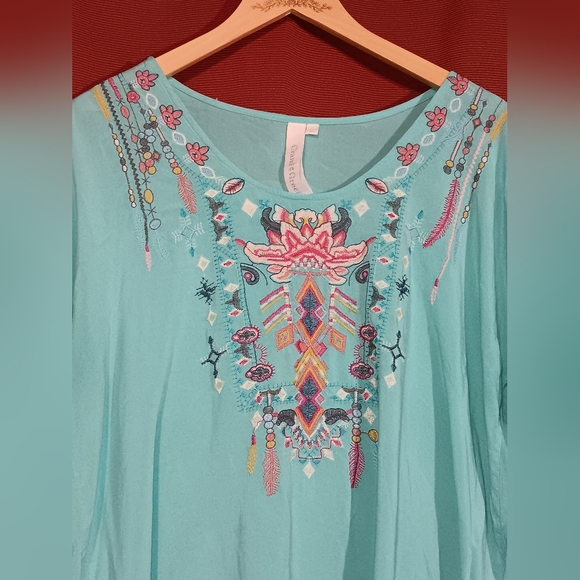 Grand & Greene Embroidered Top - Picture 2 of 4